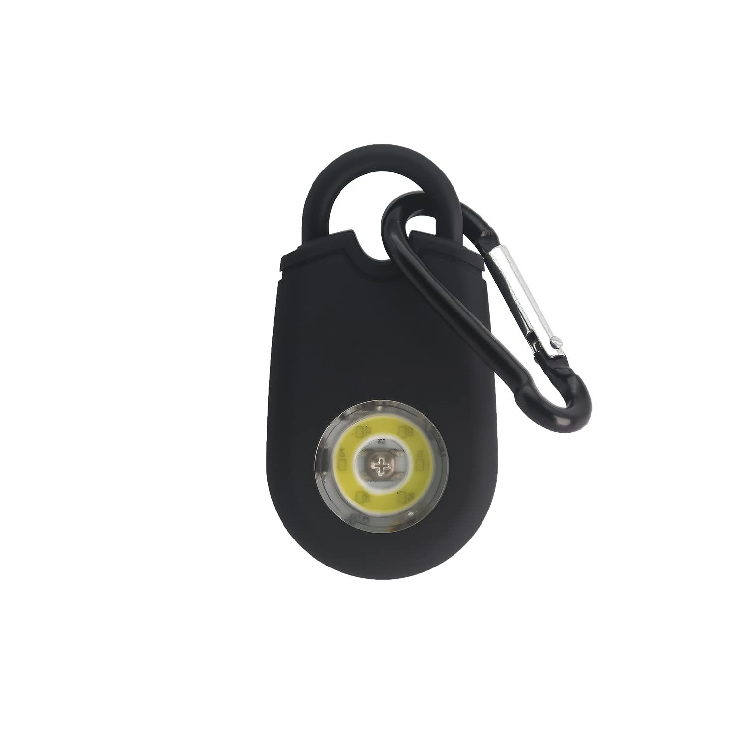 Personal Alarm for Women, Self Defense Protection Keychain Safety Sound Siren with Strobe Light LED Flashlight Carabiner