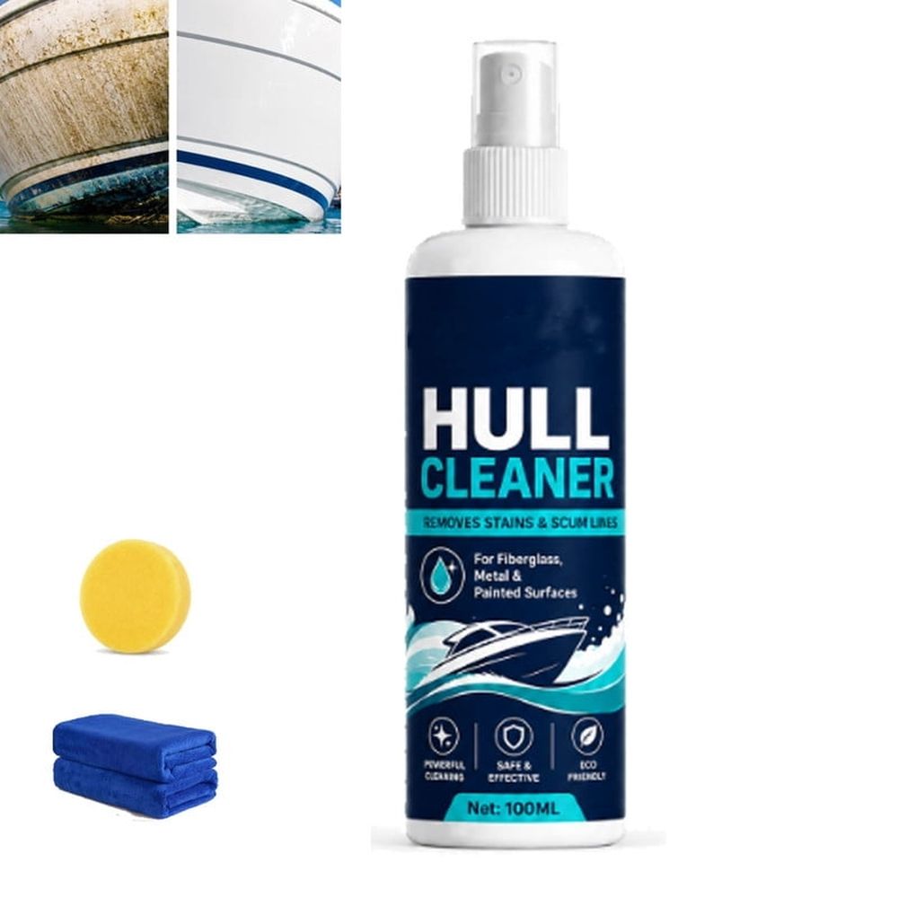 Powerful Hull Cleaner Spray, Versatile Marine Surface Cleaner 100ml, For Tools, Metals and Car Parts