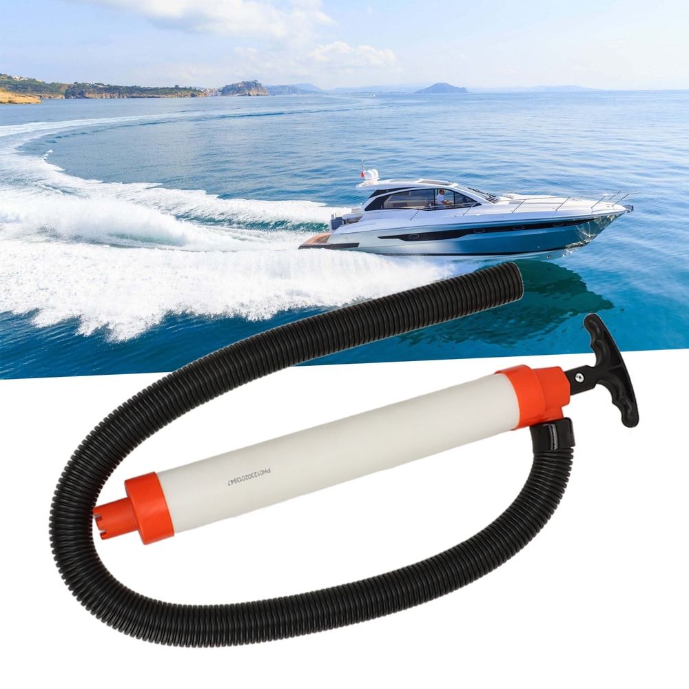 Hand Bilge Manual Bilge Pump Hand Portable Hand Pump Hand Bilge Pump for Yachts Fishing Boats Kayaks with Hose No Power Needed Compact Lightweight Sewage Discharge Pump