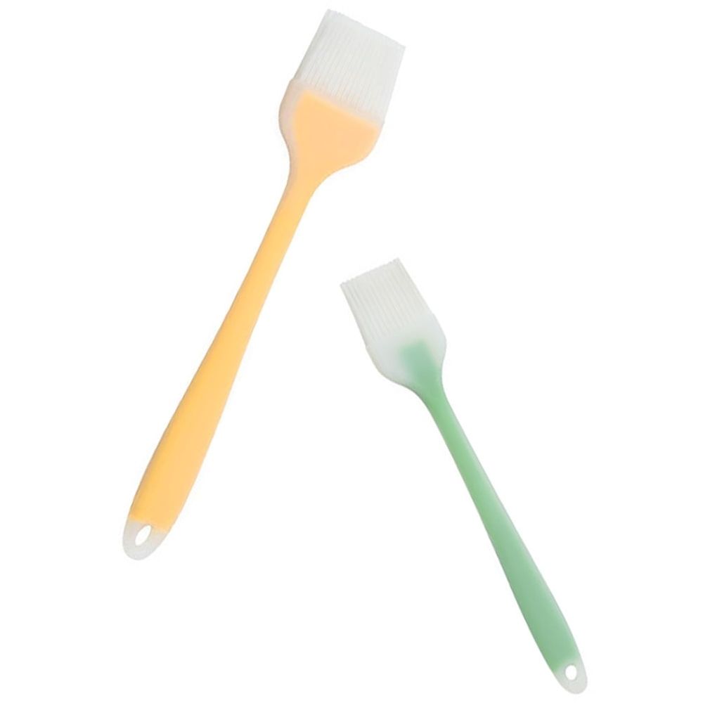 8-Piece Silicone Oil Brush Set for Kitchen Baking, Barbecue, Grill - Cooking Gadget Tools