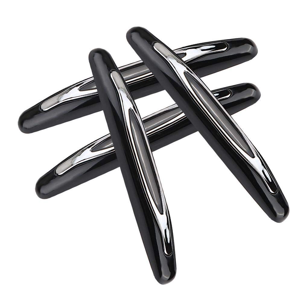 Car Side Door Guard,Universal 4pcs Car Door Guards Trim Cover Strip Corner Bumper Anti-Collision Car Edge Scratch Protector