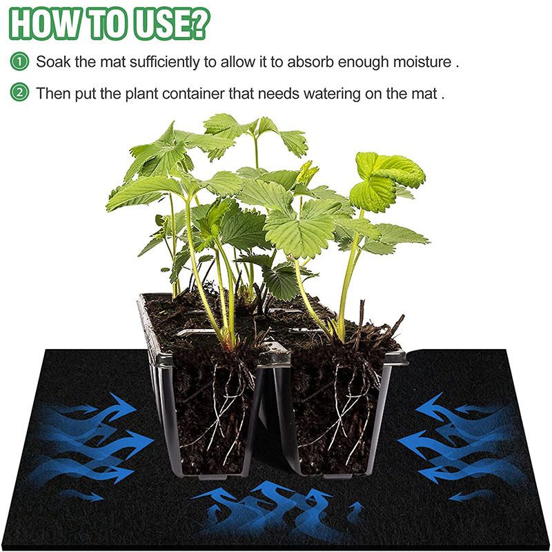 Automatic Plant Watering Mat Soil Moist Vacation Watering Mats for Indoor Outdoor Potted Plants Watering system
