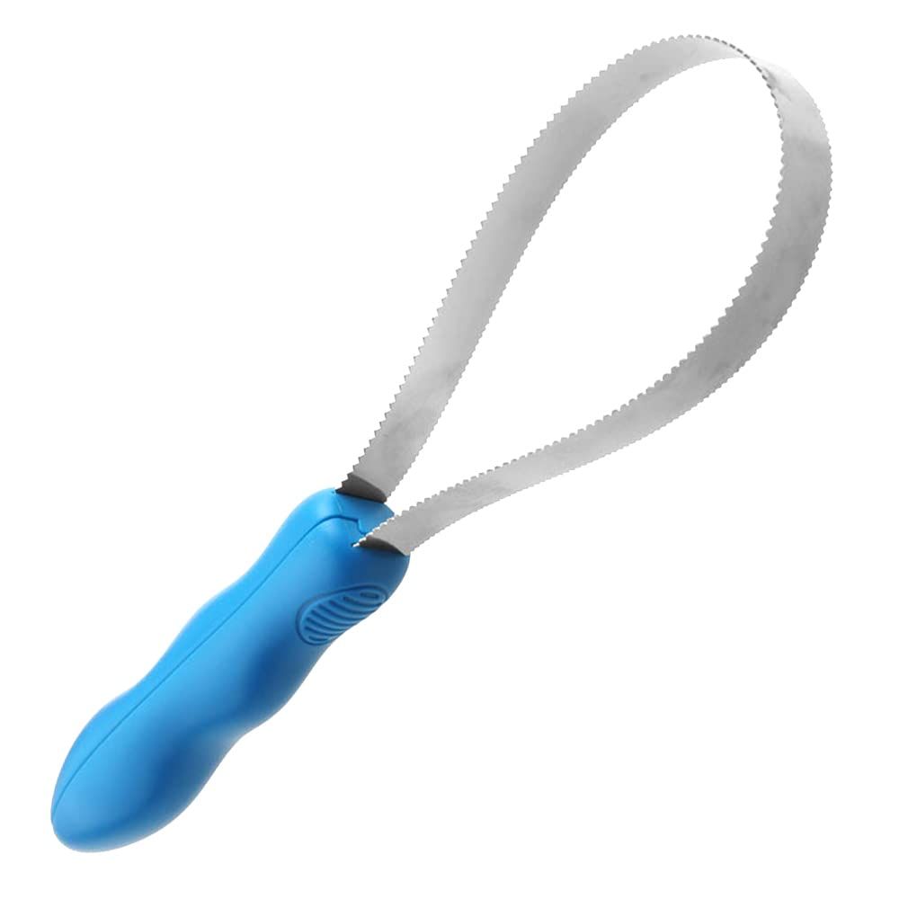 Dual-Sided Shedding Blade Shedding Blade Horse Hair Brush Horse Shedding Tool Dog Grooming Tool with Soft Touch Grip Handle