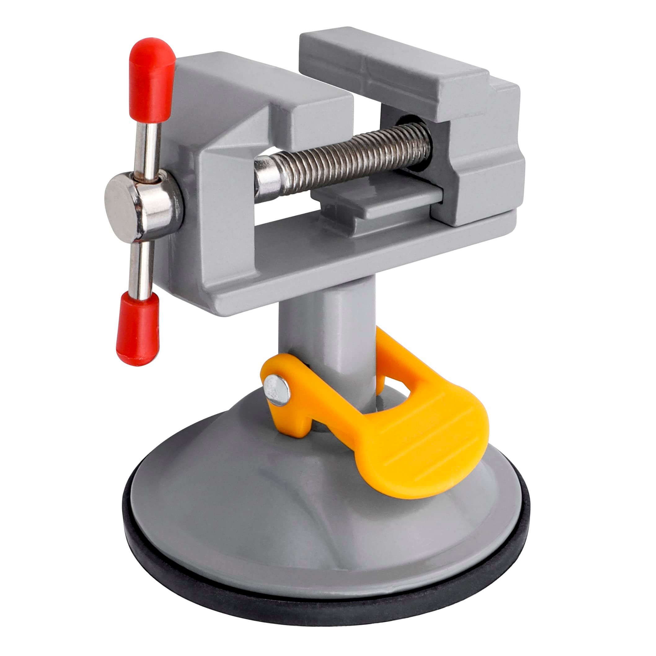 Mini workbench, 360 degree suction cup, small table, accessory clip, jewelry making workbench, DIY woodworking carving