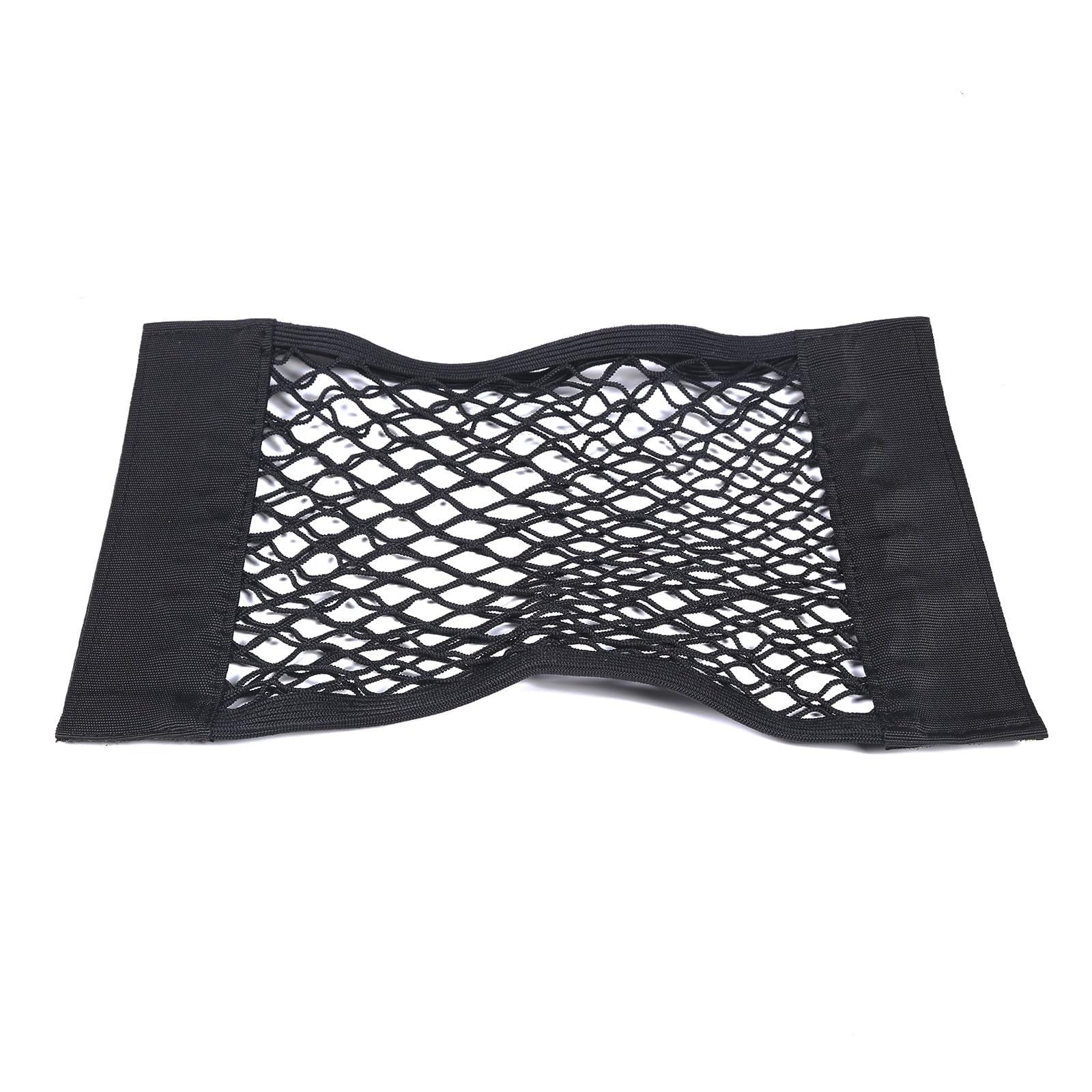 Universal Mesh Cargo Net with Tape Stickers Car Stretchable Storage Net Wall Sticker Organizer Pouch Bag Storage Mesh Net for Car