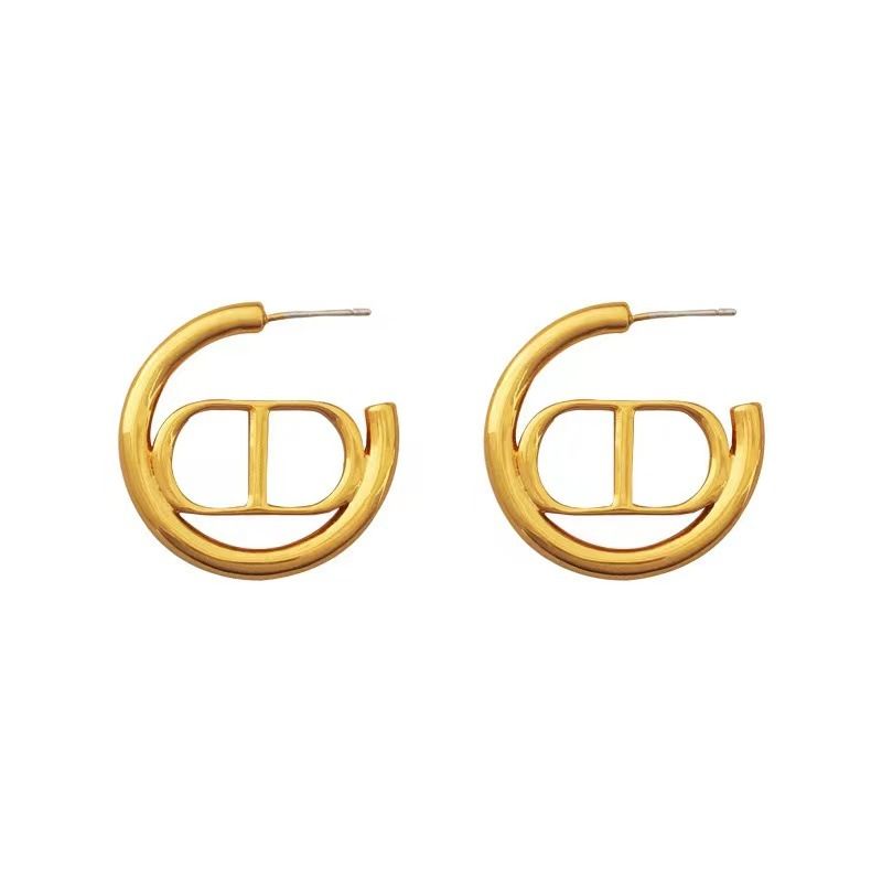 Gold Chain Link Dangle Earrings for Women Plated Large Cuban Paperclip Earrings Trendy Gold Chain Link Drop Earrings for Women