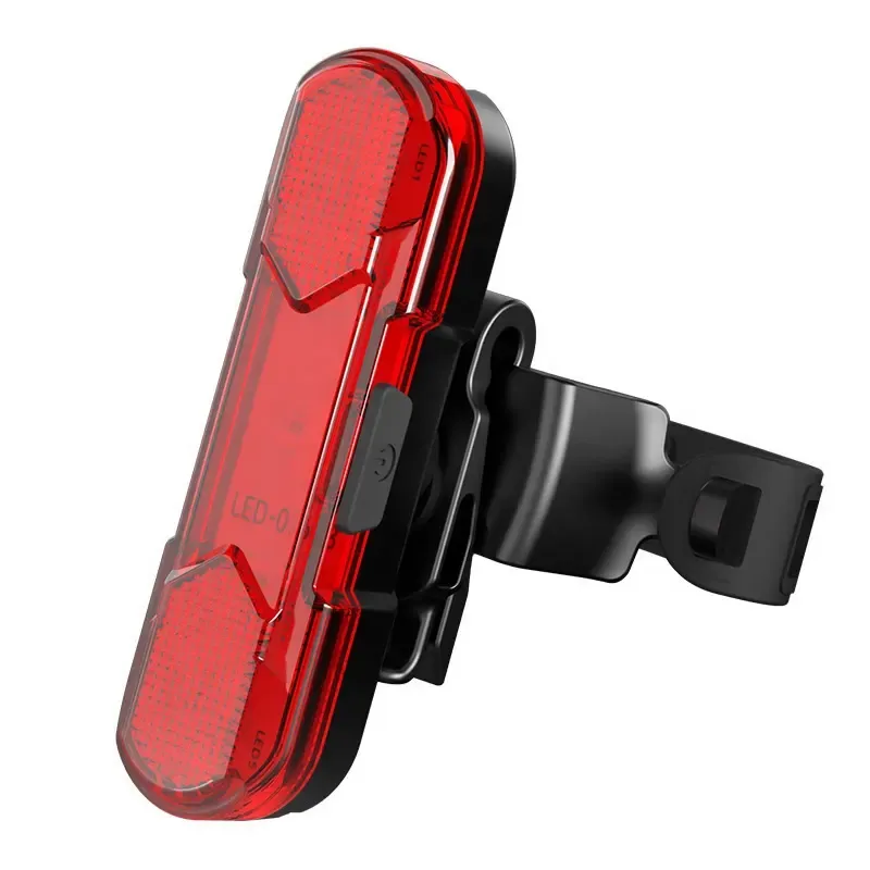 Rear Bike Tail Light 2 Pack, USB Rechargeable Bright Bicycle Taillight with 4 Lighting Modes Waterproof Bike Light Flashing Light