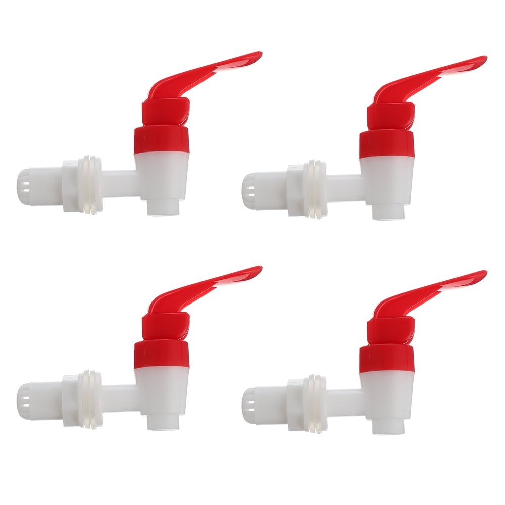 Excellent Plastic Dispenser Tap No Drip No Leak for Drinking 4Pcs