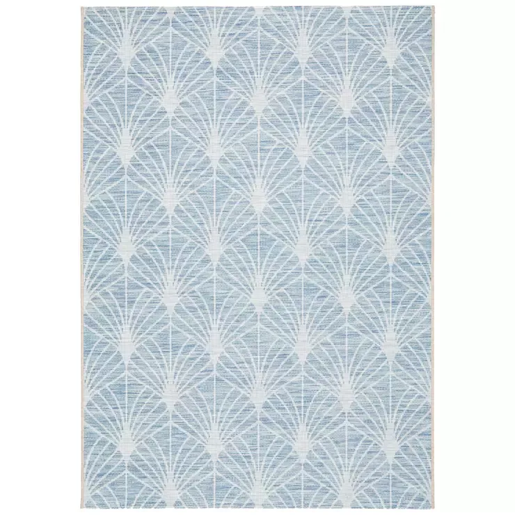 Blue Terrace Rug 290 x 200cm for Indoor and Outdoor Use