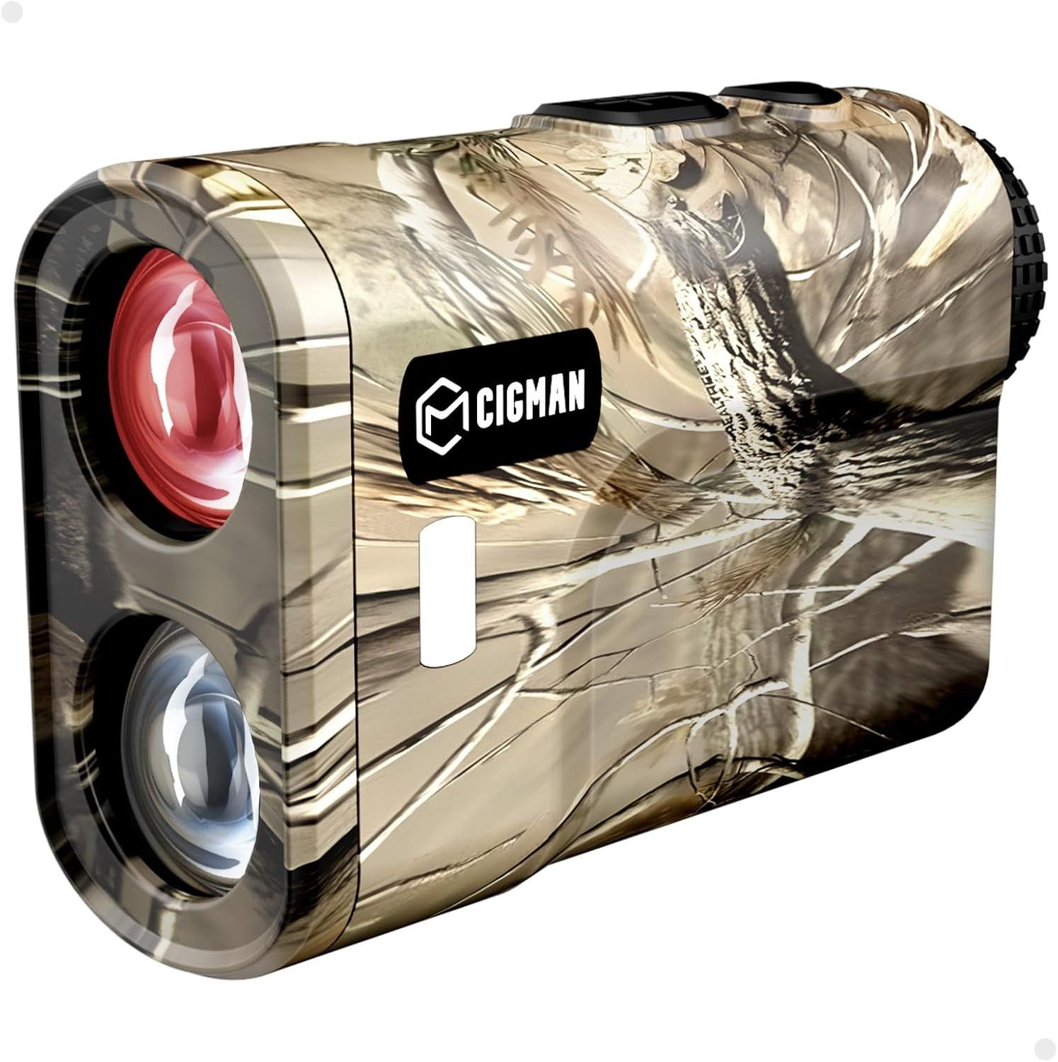 Ultra Long Range & Fast Accuracy: CIGMAN upgraded range finder measures from 5 to 3280 yards with an accuracy of ±1 yard, giving you reliable data in under 1 second. The multi-coated lens and 6x magnification deliver a bright, crisp view, even in den