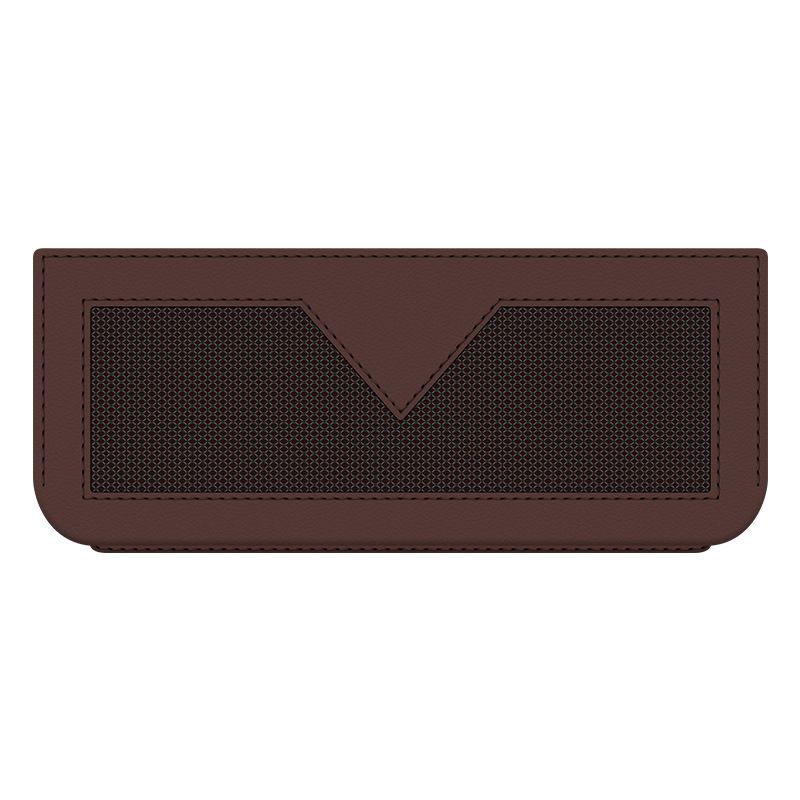 Brown Car Organizer Storage Bag - Dashboard Seat Back Mesh Pocket - Multi-Purpose Mobile Phone Ticket Holder - Space Saving Vehicle Accessories
