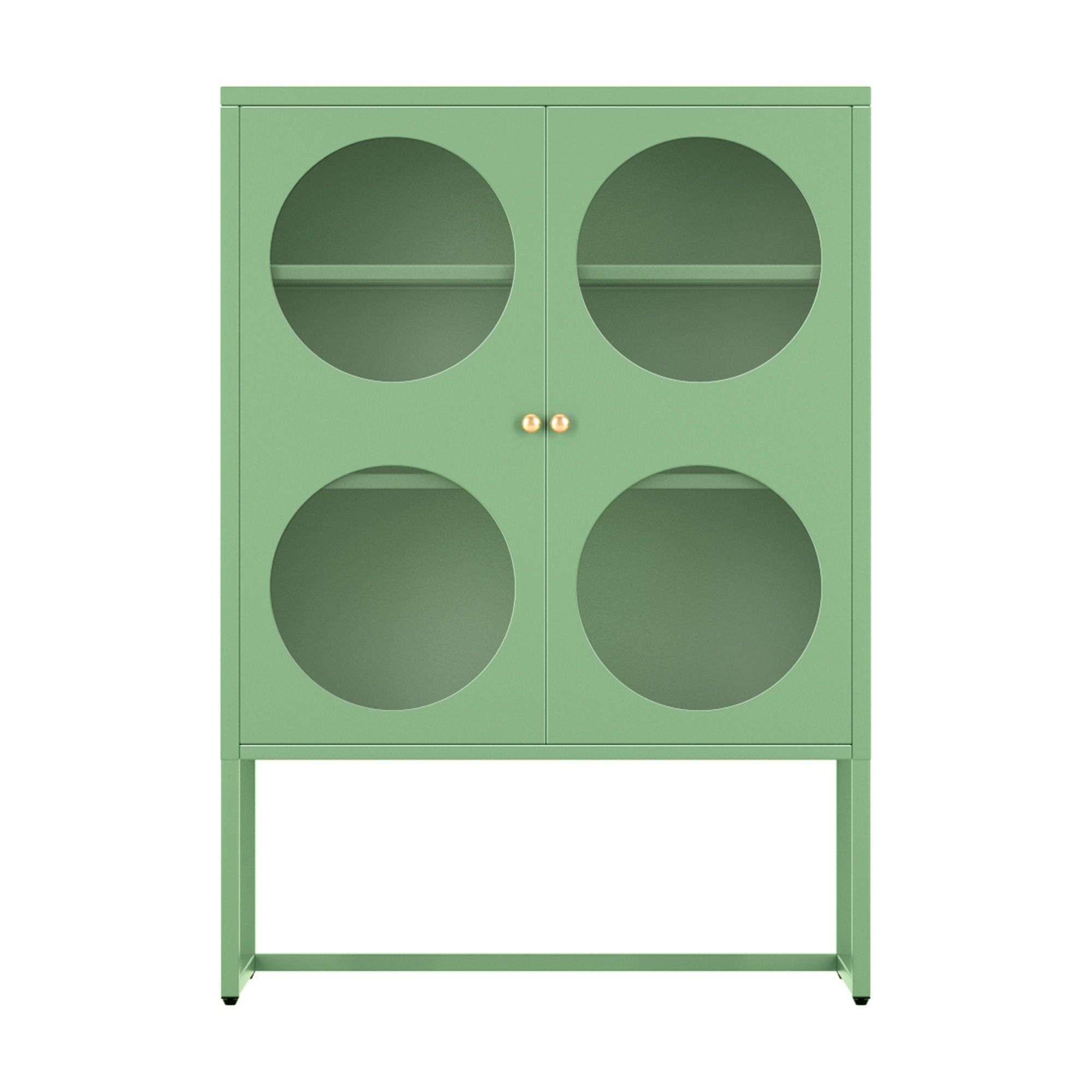 Artiss Buffet Sideboard Metal Cabinet - ELLA Green