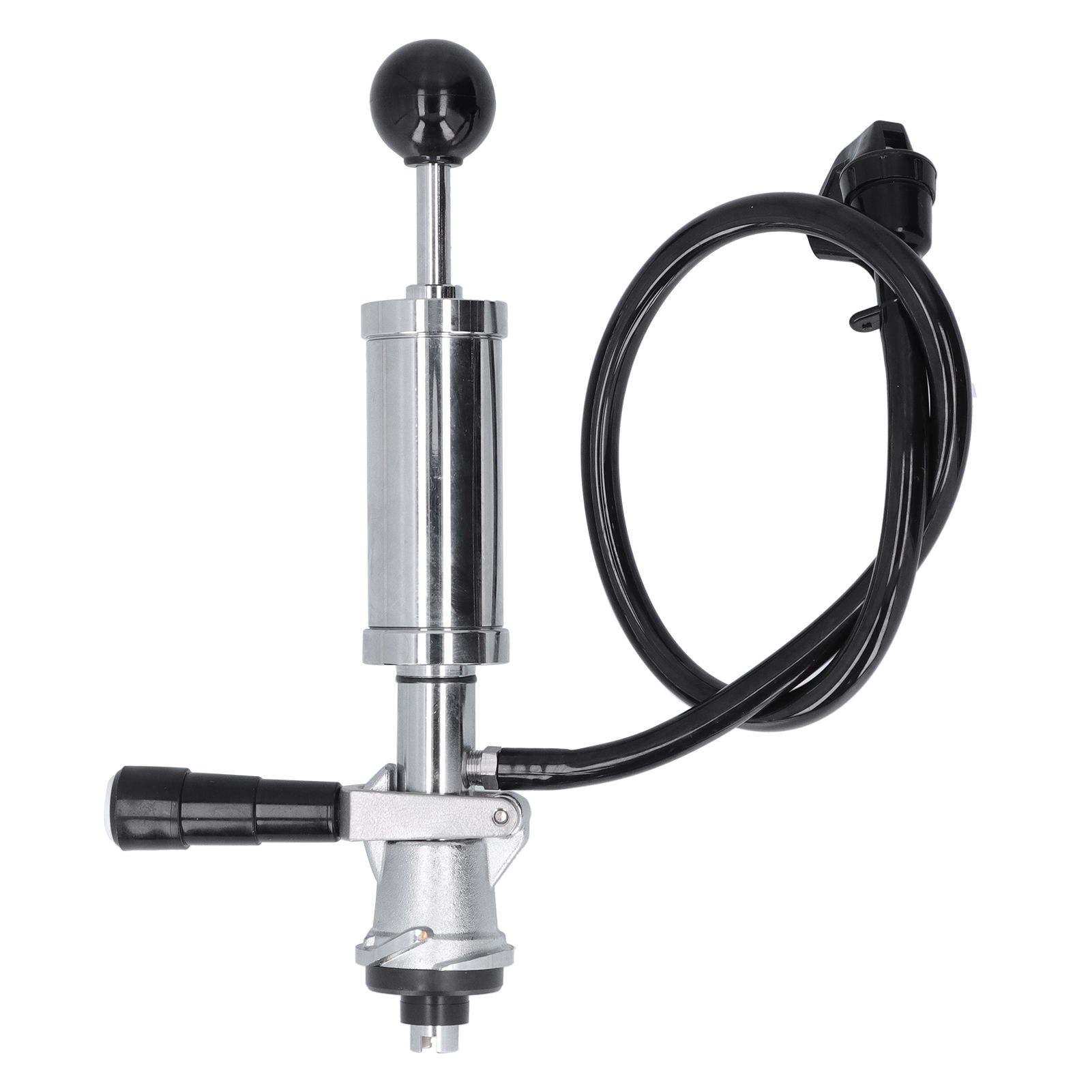 Beer Keg Party Pump with Tap Hose Stainless Steel Home Brewing Accessory for American S System Kegs