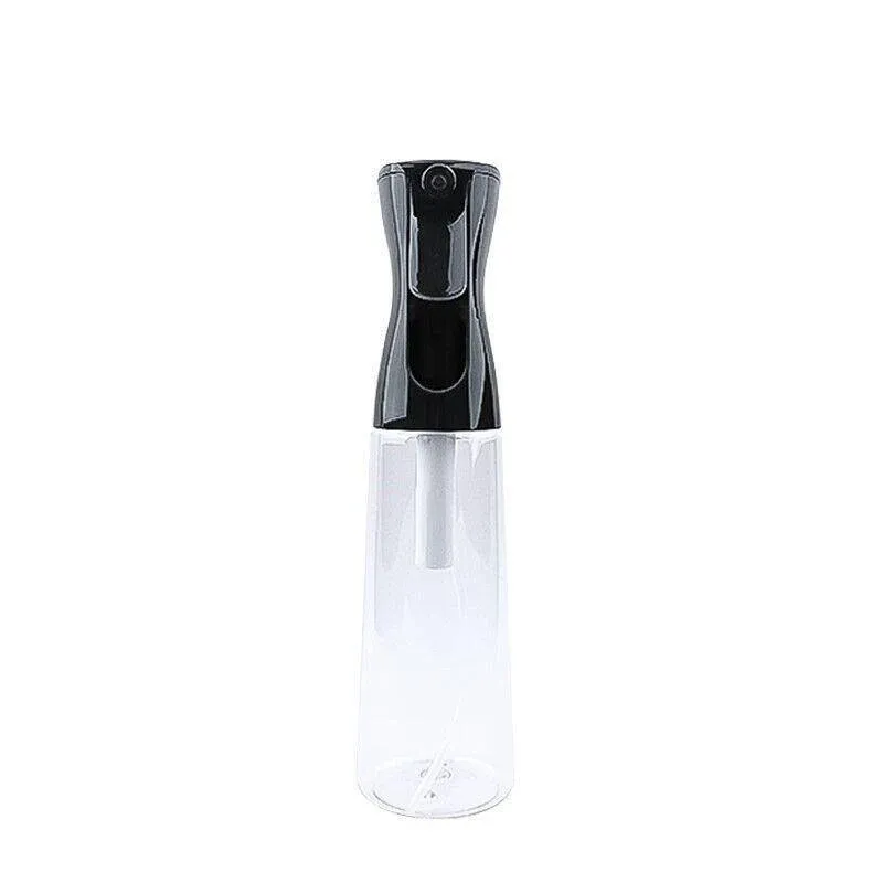 500ML Continuous Spray Bottle Ultra Fine Mist Dispenser Sanitizer Salon - Black&Transparents