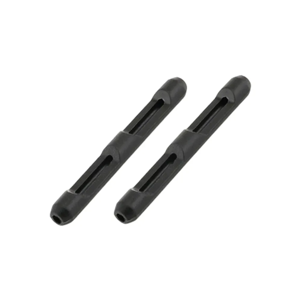 Silicone Eyeglasses Temple Hook Anti Slip Ear Grip Tips Holder for Glasses Spectacles - Black 1pair