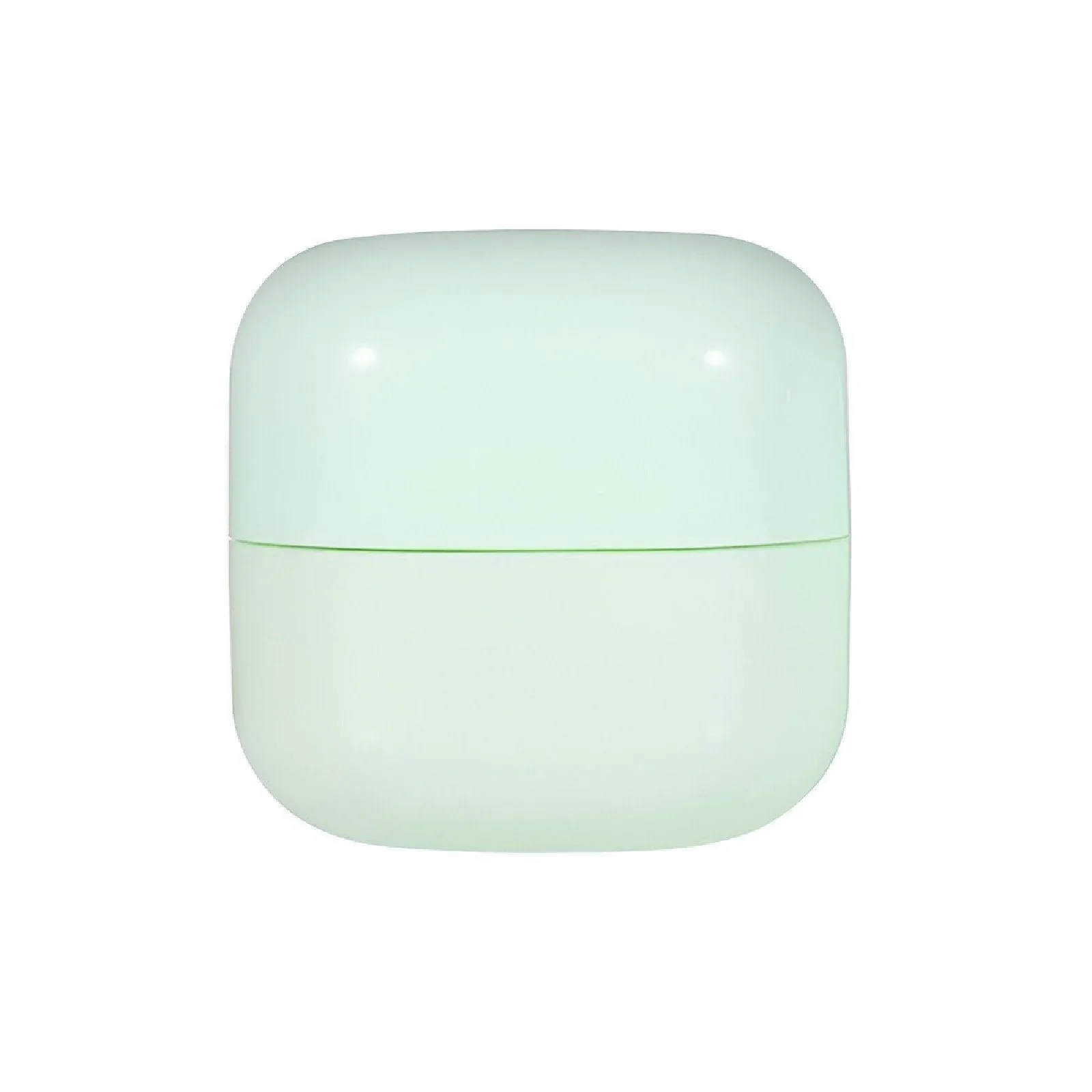 10PCS Square Lightproof Cream Jars Cosmetics Containers Skincare Lotion Makeup Jars - Green 50ml