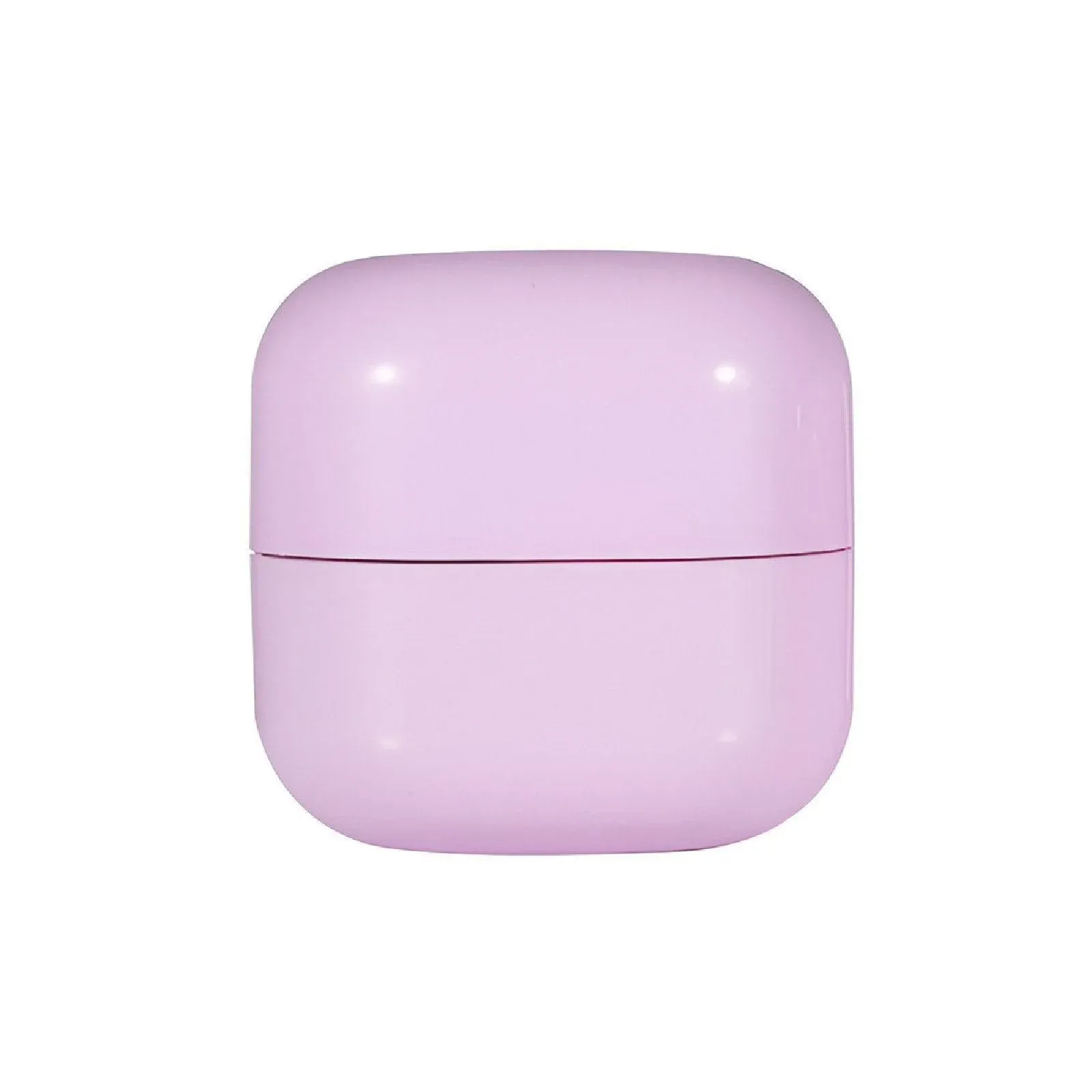 10PCS Square Lightproof Cream Jars Cosmetics Containers Skincare Lotion Makeup Jars - Pink 50ml