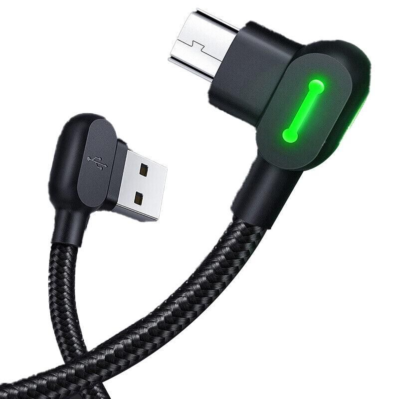 Mcdodo Fast Usb Cable Heavy Duty Charging Syn Charger Micro-USB 90 Degree Angle Au